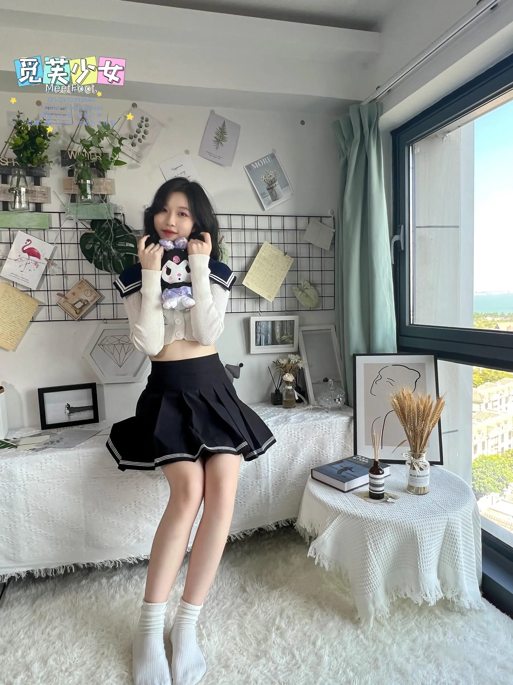 [觅芙少女]NO.018 JK短裙美少女-1 [105P]插图8